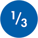 one third graphic