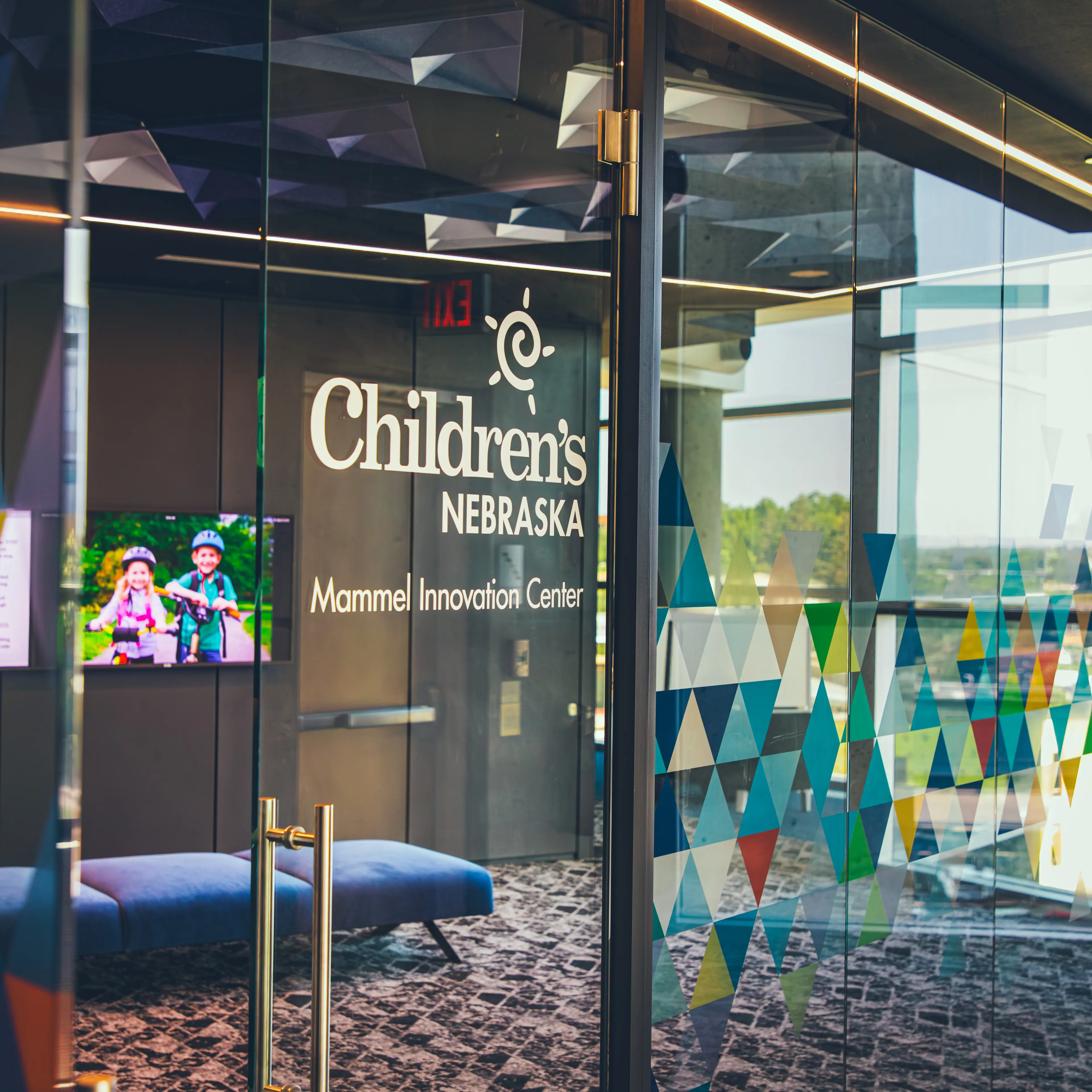 Entry to the Mammel Innovation Center.