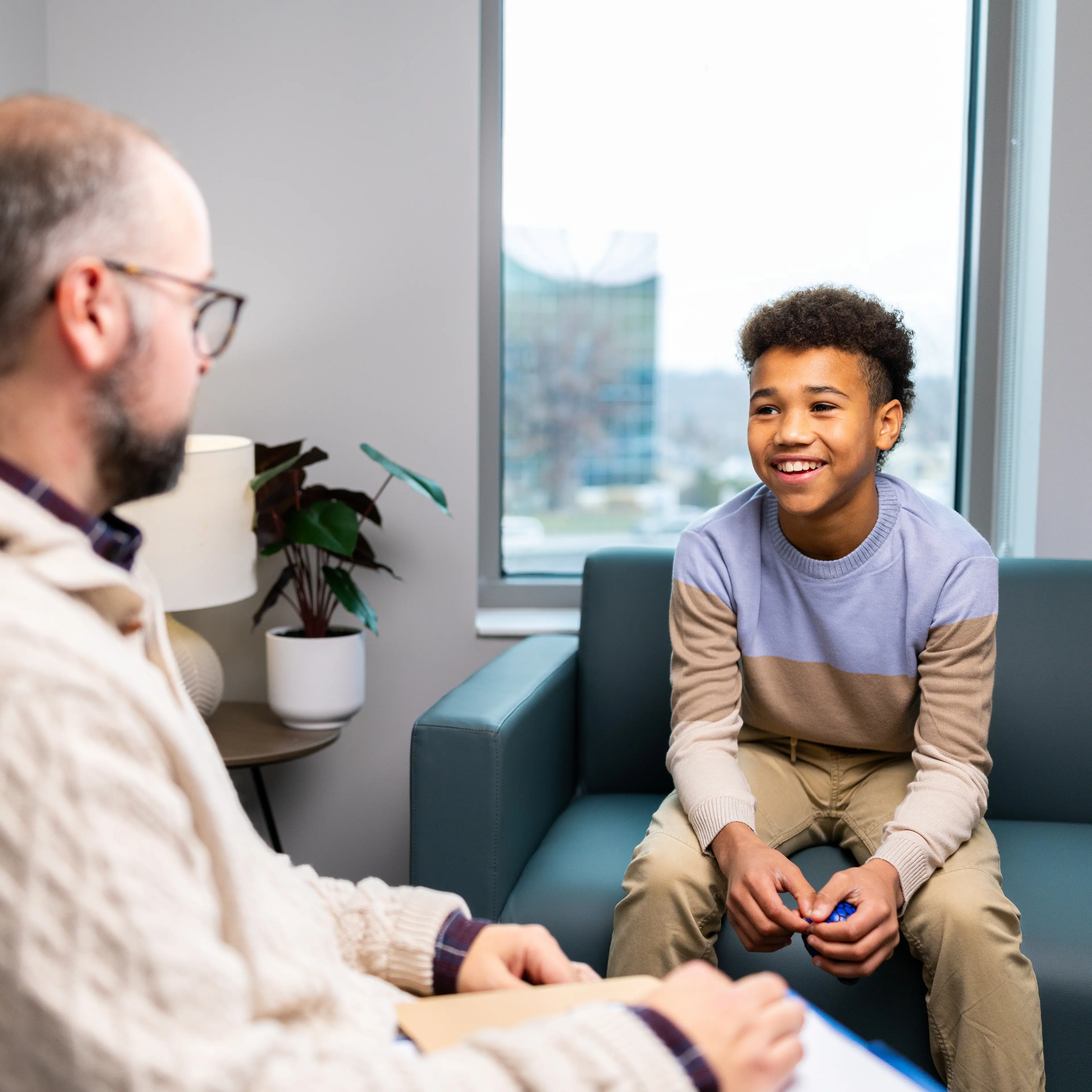 Adolescent patient at Children's Nebraska.