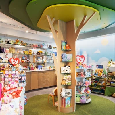 Photo of Children's Nebraska gift shop.