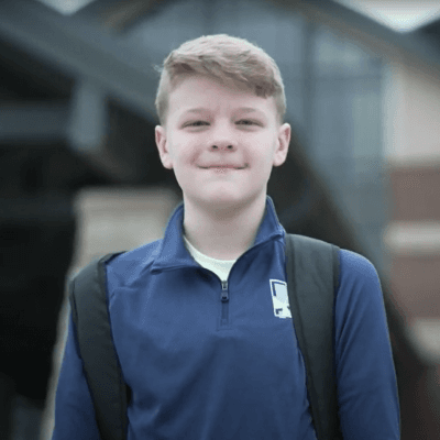 Photo of Jonah, a Children's Nebraska patient who stayed at the Carolyn Scott Rainbow House during his journey at Children's.