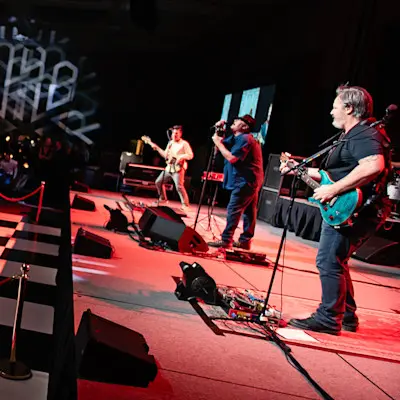 Band performing at the Children's Nebraska Gala.