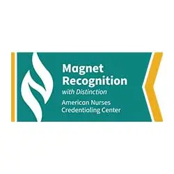 American Nurses Credentialing Center’s Magnet Recognition with Distinction Program Badge