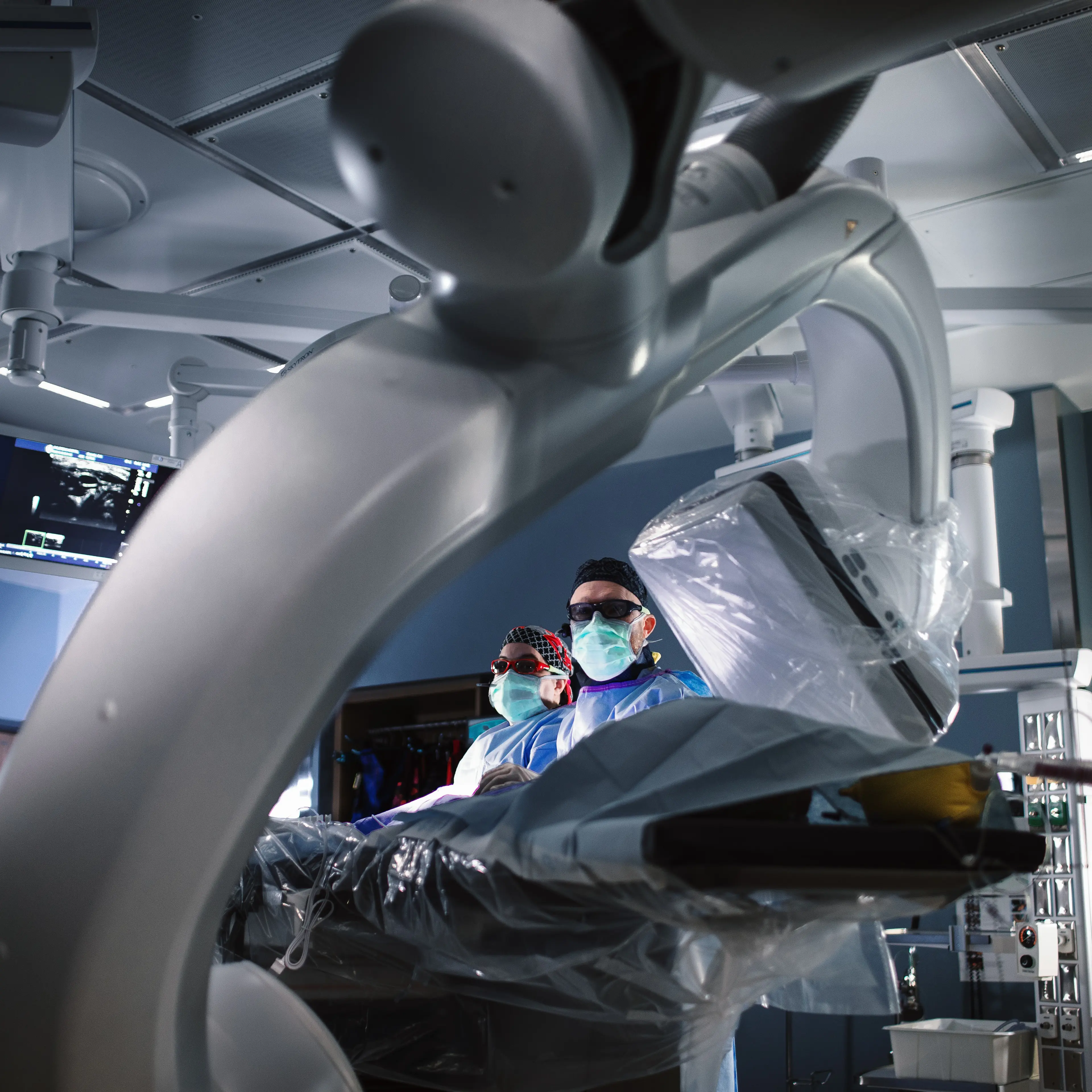 Children's Nebraska providers performing surgery with cutting edge technology.