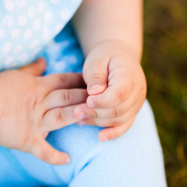 Toddler hands
