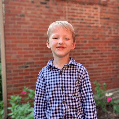 David thriving as a kid after his time in the Children's Nebraska NICU.