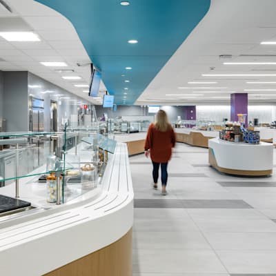 Children's Nebraska's hospital cafeteria
