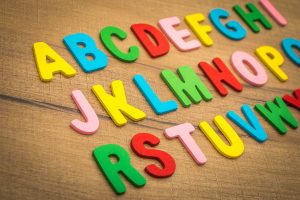 alphabet language milestones